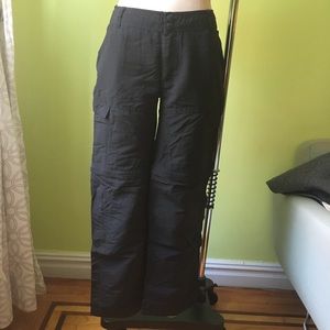 North Face Black Paramount Convertible Pants 14 XL